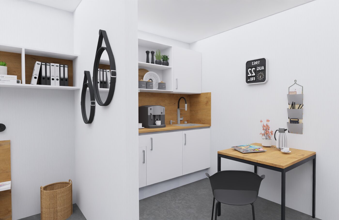 Studentenwohnung Typ B in Passau – eigene Küchenzeile